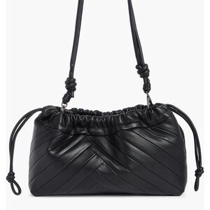 BCBG Black Quilted Shoulder Bag